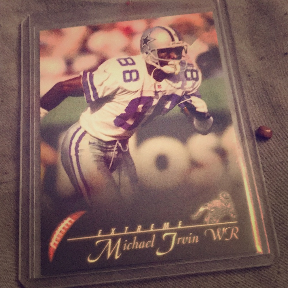 Cowboys Michael Ervin card